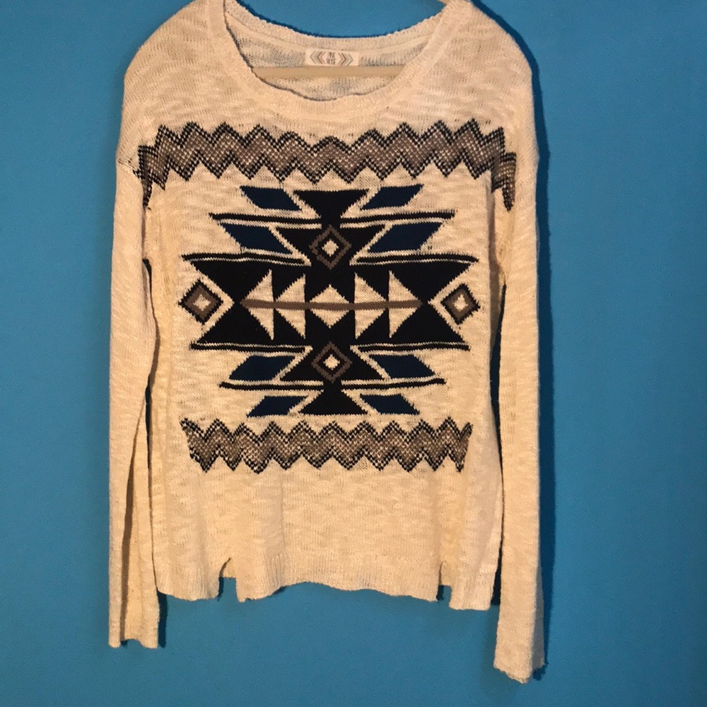 Cream Oversized Sweater